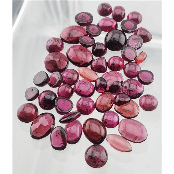 Pyrope Garnet Parcel (46.2 ct total, 8×6 mm)