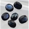 Image 1 : Dark Blue Sapphire Suite (2.75 ct total, 5×4 mm)