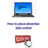Image 1 : How to Place an absentee bid
