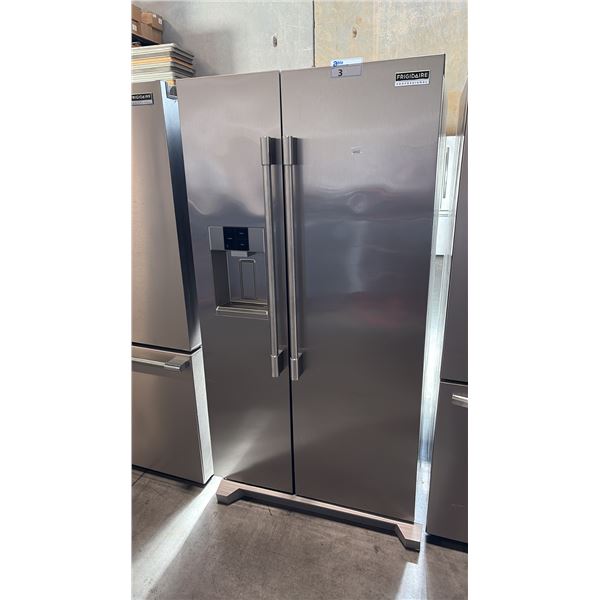 FRIGIDAIRE PRSC2222AF2 SIDE-BY-SIDE STAINLESS REFRIGERATOR 36"W X 28.5"D X 70"H