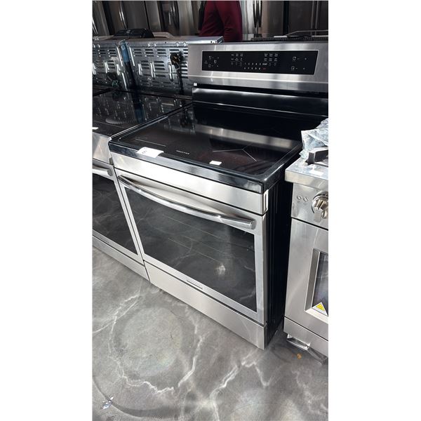 FRIGIDAIRE GCRI306CBFA REAR-CONTROL FREESTANDING INDUCTION RANGE, TOTAL CONVECTION, STAINLESS STEEL