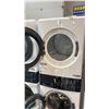 Image 2 : ELECTROLUX ELTE730CAW2 STACKED SINGLE CHASSIS FRONT LOAD LAUNDRY TOWER 27X32X76 INCHES