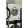 Image 2 : ELECTROLUX ELTE730CAW1 STACKED SINGLE CHASSIS FRONT LOAD LAUNDRY TOWER 27X32X76 INCHES