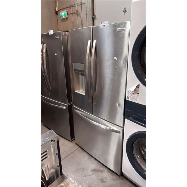 FRIGIDAIRE FRFC2323AS9 36-INCH FRENCH DOOR REFRIGERATOR, 22.6 CU. FT., COUNTER-DEPTH, EVENTEMP
