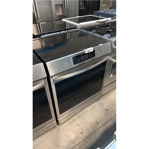 FRIGIDAIRE 30-INCH INDUCTION RANGE, STONE-BAKED PIZZA OVEN, TOTAL CONVECTION, STAINLESS