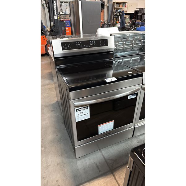 FRIGIDAIRE REAR-CONTROL INDUCTION RANGE, TOTAL CONVECTION, AIR FRY, STAINLESS STEEL 36"W X 30"D X 70