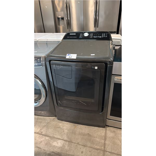 SAMSUNG DVE50A5405V/AC 27-INCH ELECTRIC DRYER, 7.4 CU. FT., SMARTTHINGS, STEAM, BLACK STAINLESS