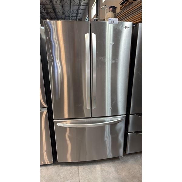 LG LRFCS29D6S 3-DOOR FRENCH DOOR REFRIGERATOR, 29 CU. FT., STANDARD-DEPTH, DOOR COOLING+