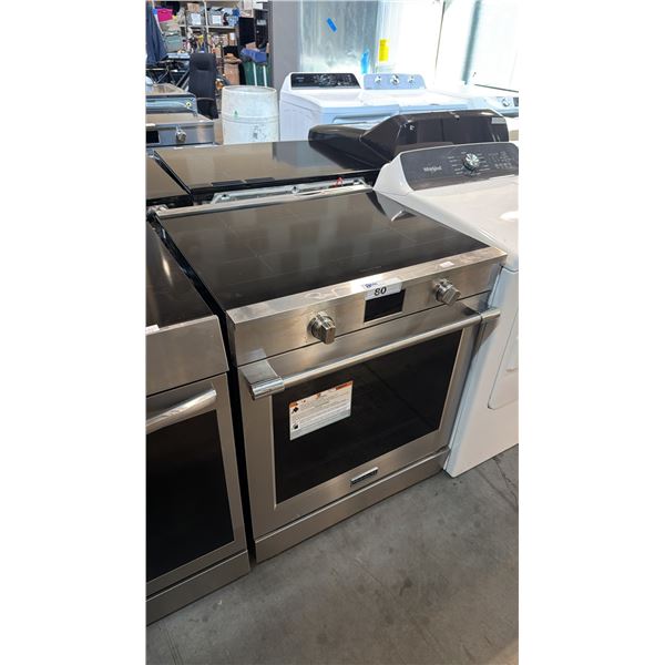 FRIGIDAIRE PROFESSIONAL PCFI308CAF INDUCTION RANGE, 30-INCH, 6.2 CU. FT., LED BACKLIT KNOBS