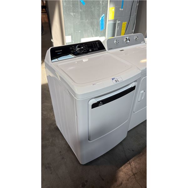 FRIGIDAIRE FLVE752CBW WHITE 7.0 CU FT SENSORDRY TRADITIONAL ELECTRIC DRYER 27"W X 30.1"D X 43.1"H
