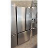 Image 1 : HISENSE RF21A3FSE STAINLESS STEEL 20.8 CU FT SPACE-SAVING FULL-DEPTH FRENCH DOOR REFRIGERATOR