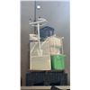 Image 1 : MIXED DAYCARE INVENTORY PALLET LOT WITH ECR4KIDS WOODEN BOOKCASE AND INFANT ACTIVITY CENTER