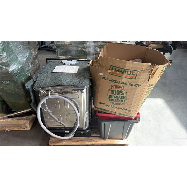 SAMSUNG DW80DG5500SR 5500 SERIES 24-IN UNDER-COUNTER DISHWASHER CRUSHED EXTERIOR SHELL AND MORE