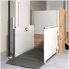 Image 1 : BRUNO VPL-3153B BATTERY-POWERED VERTICAL PLATFORM LIFT MIXED WITH PRIDE MOBILITY JAZZY CARBON POWER