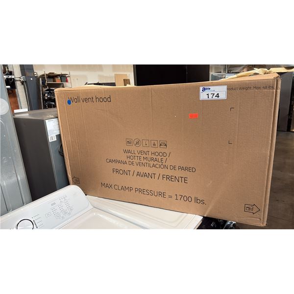 COMMERCIAL GRADE 4MWMV METAL WALL VENT HOOD