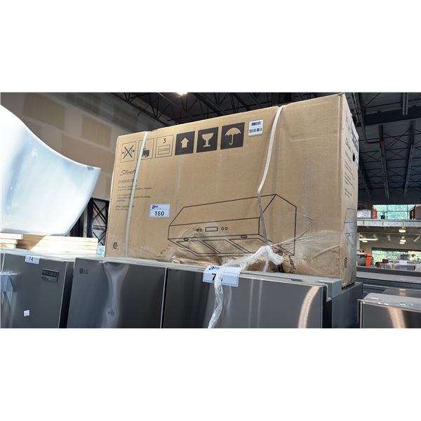 DANBY SILHOUETTE SELECT DURH361SSSL 36 INCH 450 CFM UNDER CABINET CANOPY RANGE HOOD STAINLESS STEEL