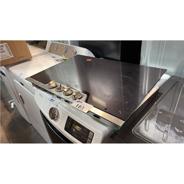 FRIGIDAIRE PROFESSIONAL FPIC3077RFB 30 INCH BUILT IN KNOB CONTROL INDUCTION COOKTOP STAINLESS STEEL