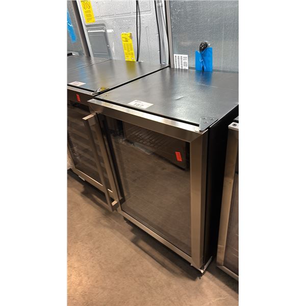 HISENSE STAINLESS STEEL BEVERAGE COOLER 17.3"W X 18.8"D