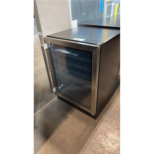 HISENSE STAINLESS STEEL BEVERAGE COOLER 17.3"W X 18.8"D