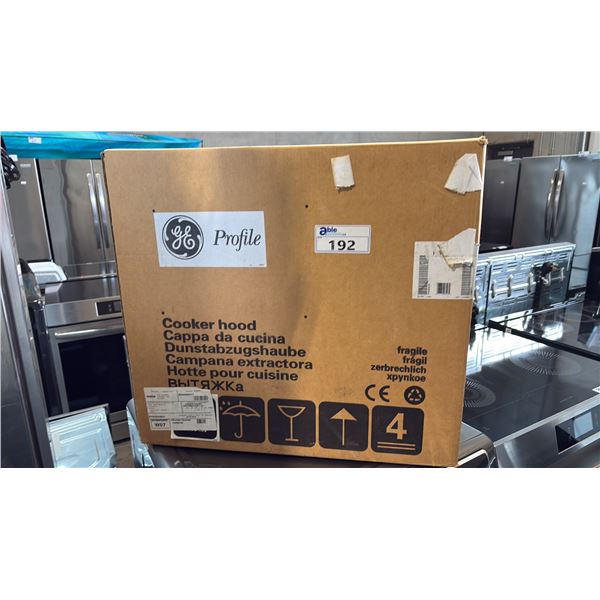 GE PROFILE PVWC924S1SV 24-INCH WALL MOUNT STAINLESS STEEL CHIMNEY RANGE HOOD