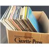 Image 1 : Box Lot of Country and Western Vinyl Records Incl Ray Price and Various Artists