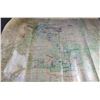Image 1 : Canadian Military Topographic Map Edition 16 MCE 14 with Handwritten Annotations