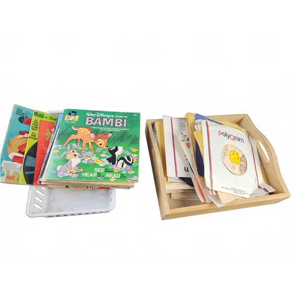 Children's Book-and-Record Sets and 7-Inch Vinyl Singles