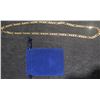 Image 1 : 18K/26 gr Yellow Gold Figaro Chain Necklace with Pouch