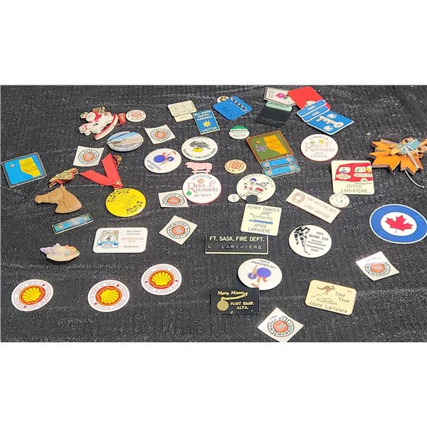 Canadian Badges, Pins, Tags and Ephemera