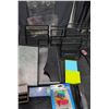 Image 2 : Office Supply Lot with Boxed Pen, Organizer Racks, and Assorted Stationery