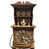 Image 4 : Lot With Anniversary Clock, Shelf Clock, Pocket Watches