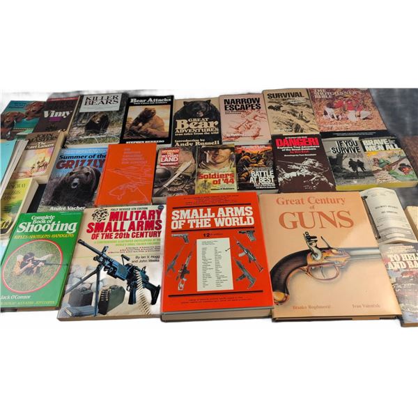 Military, Survival, Hunting and Firearms Reference Books