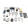 Image 1 : Vintage Lot: Pocket Watches, Mouth Harps, Misc.