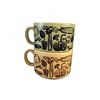 Image 5 : Japanese Ceramic Mugs, Coloured Glass Tumblers, and Glass Dessert Dish