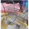 Image 6 : Pink Sears Bath Curtain, Dolphin Lamp, Assorted Household Items