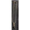 Image 2 : 19" Sterling Silver Bali Chain Necklace with Faceted Pendant