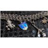 Image 3 : Charles Silver-Tone Charm Bracelet with Case and Seven Charms