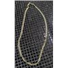 Image 1 : Italian 14K Gold Link Chain Necklace, 16 Grams