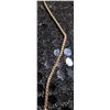 Image 2 : 10K Gold Box Link Chain Necklace, 7g