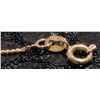 Image 3 : 10K Gold Heart Necklace with Filigree Pendant 2g