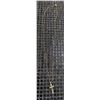 Image 1 : 10K Gold Chain Necklace with Textured Cross Pendant