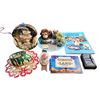 Image 1 : Shell Ship Lamp, Circus Land Book, Assorted Household Items