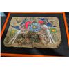 Image 4 : 3 Framed Hand-Painted Mexican Amate Bark Artworks