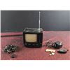 Image 1 : Citizen Model JCTR152 Portable Black and White TV with Accessories