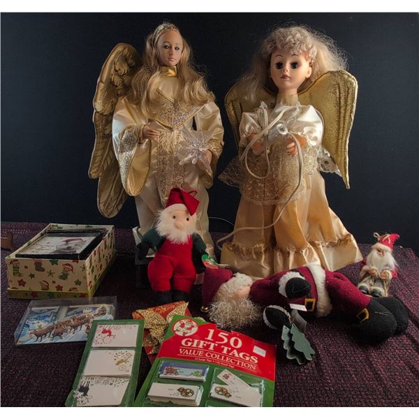 Christmas Decorations and Angel Tree Toppers