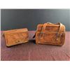 Image 1 : Gaitan Genuine Leather Hand Tooled Purses, Made in Mexico - Pair