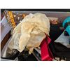 Image 3 : Fabric Pieces, Accessories and Black Canvas Bag