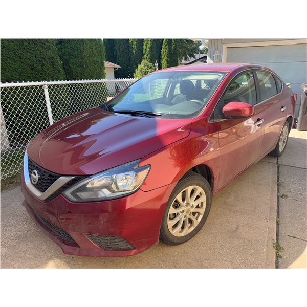 2017 Nissan Sentra SV Sedan Automatic VIN 3N1AB7AP3HL670047