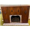 Image 1 : Working REMA Arietta 738 Console Stereo Cabinet with Electric Fireplace
