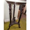 Image 3 : Marble Top Spindle Leg Side Table